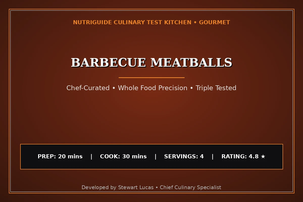 Barbecue Meatballs
