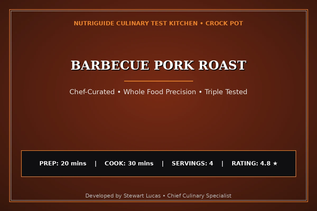 Barbecue Pork Roast