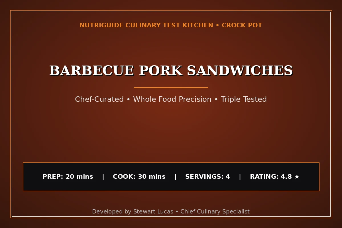 Barbecue Pork Sandwiches