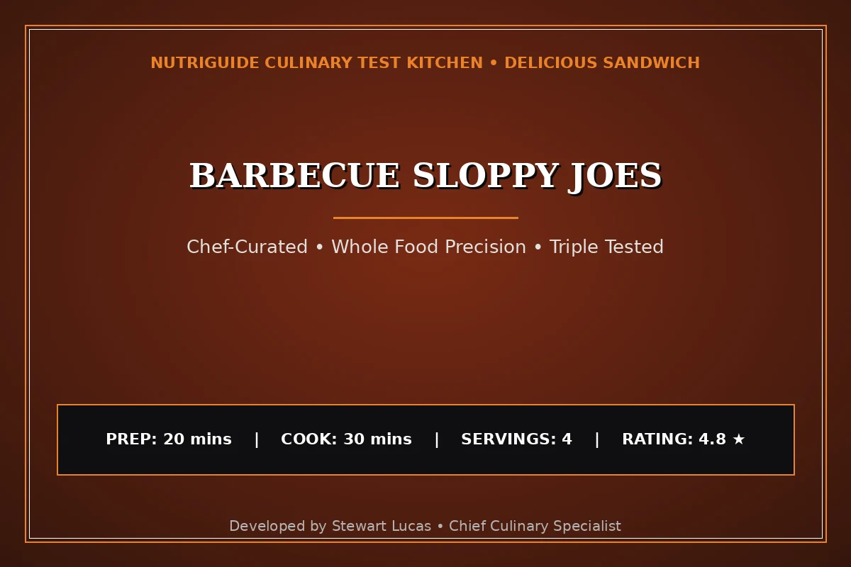 Barbecue Sloppy Joes