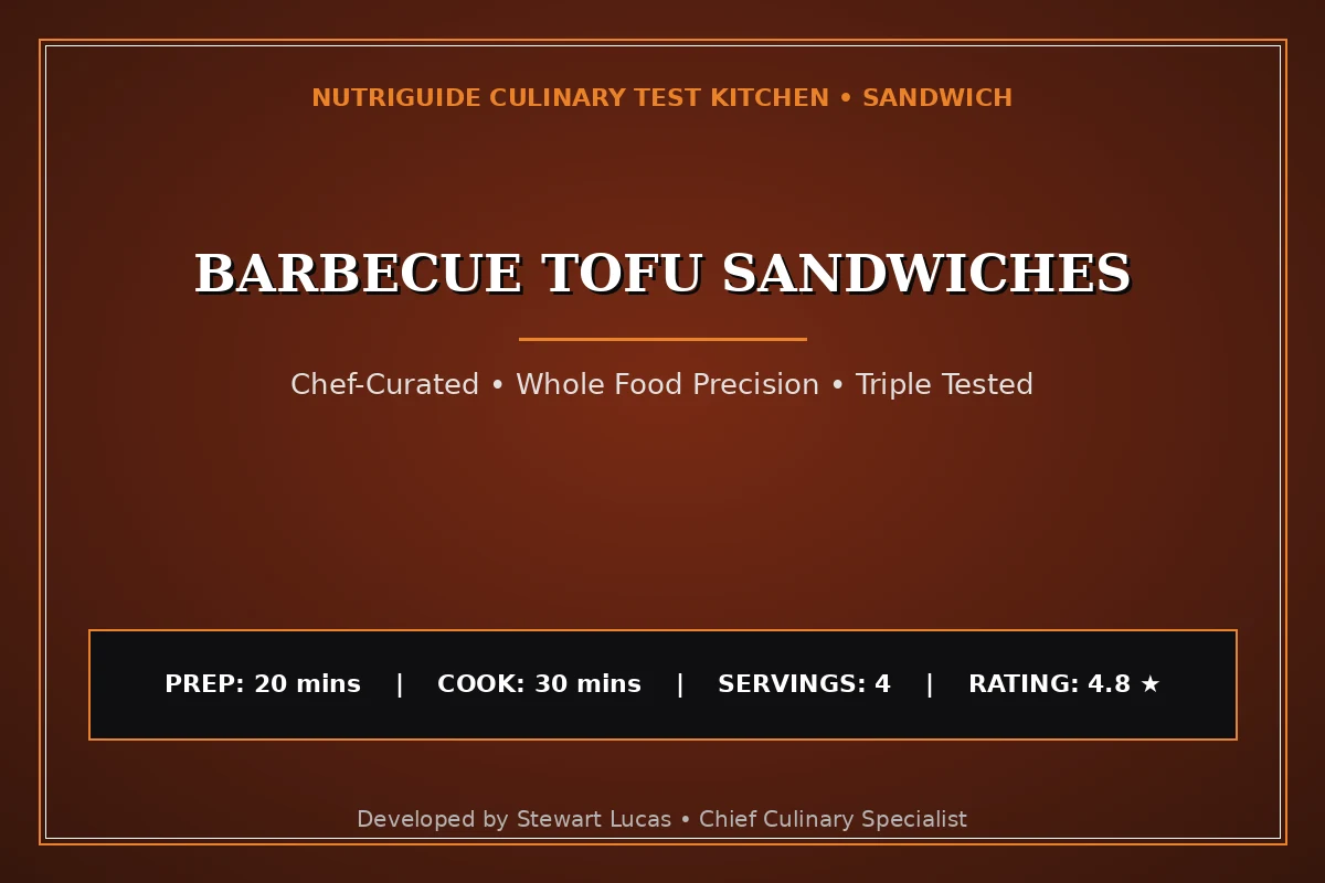 Barbecue Tofu Sandwiches