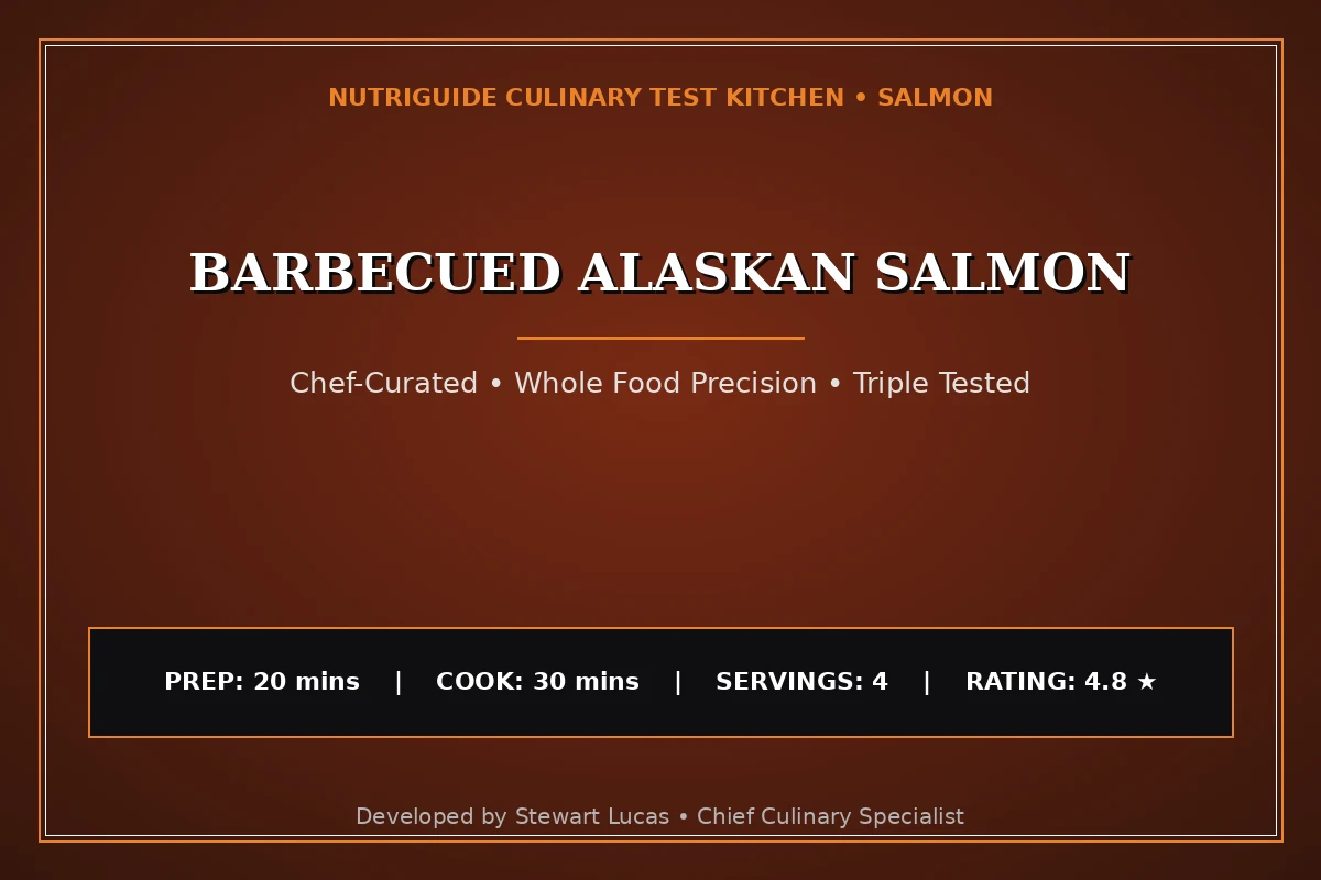 Barbecued Alaskan Salmon
