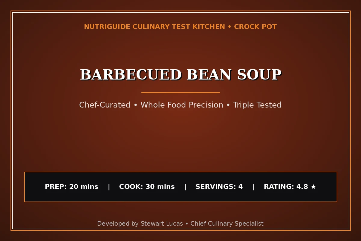 Barbecued Bean Soup