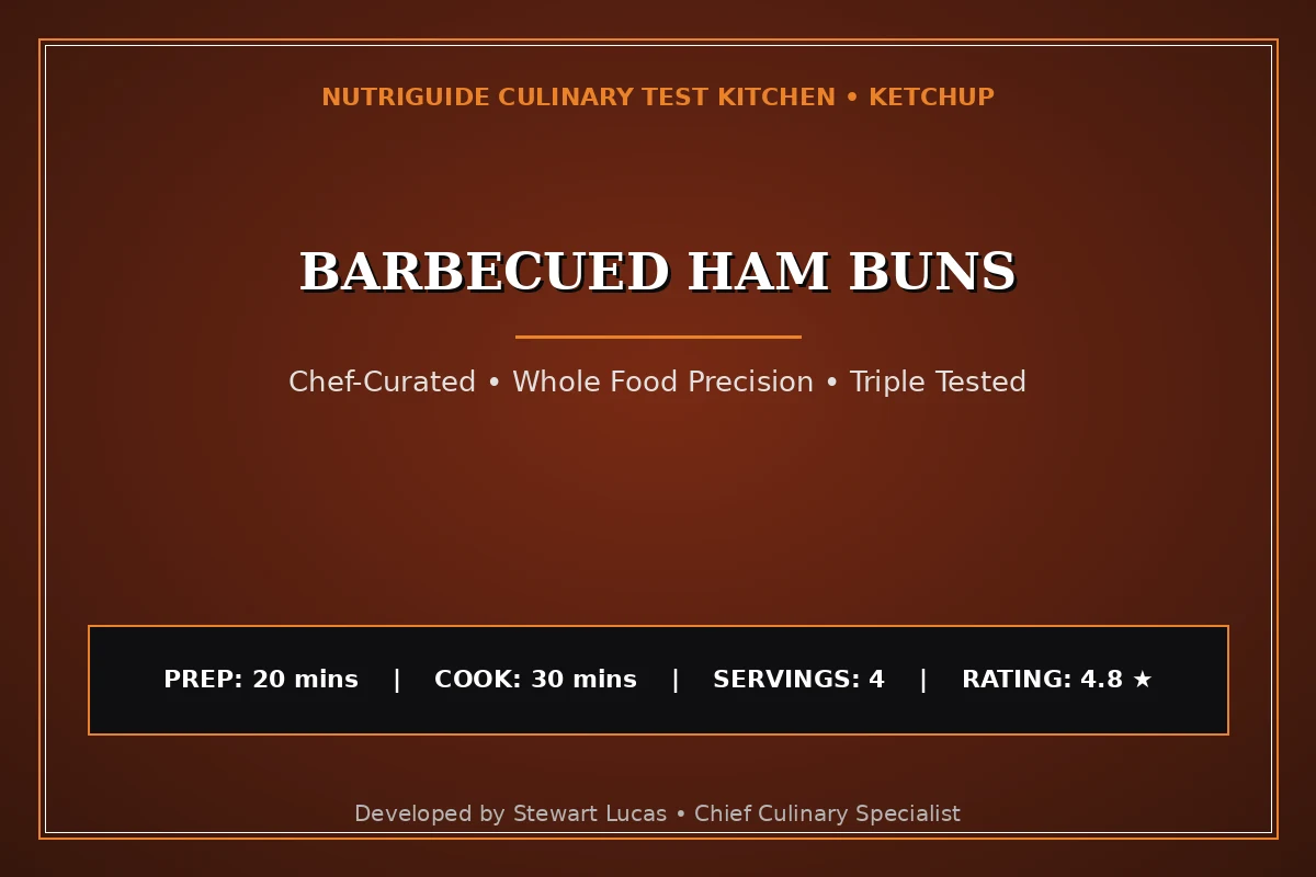 Barbecued Ham Buns