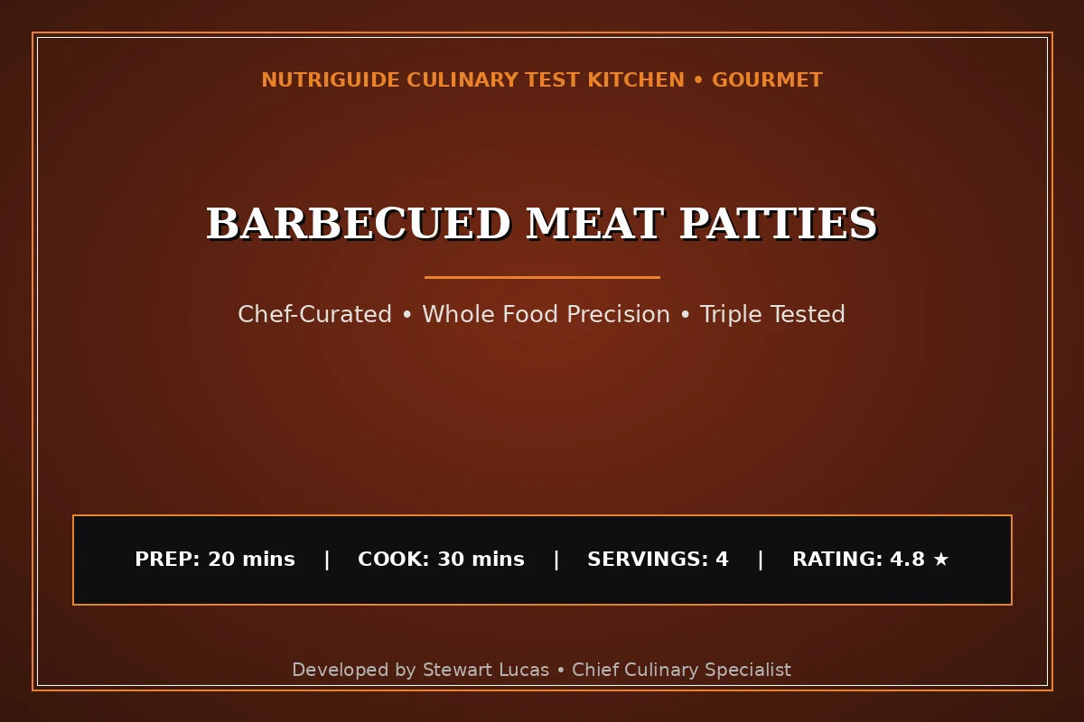 Barbecued Meat Patties