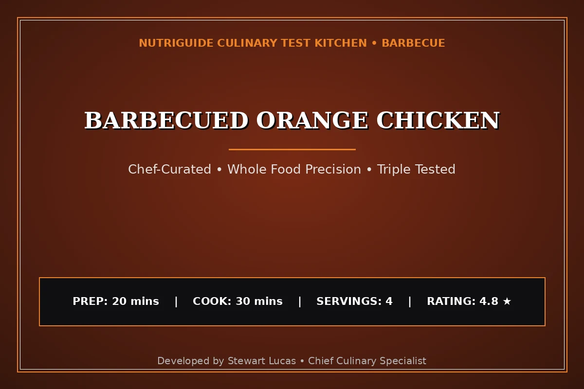 Barbecued Orange Chicken