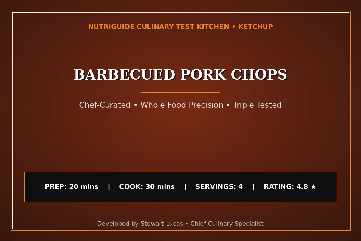 Barbecued Pork Chops