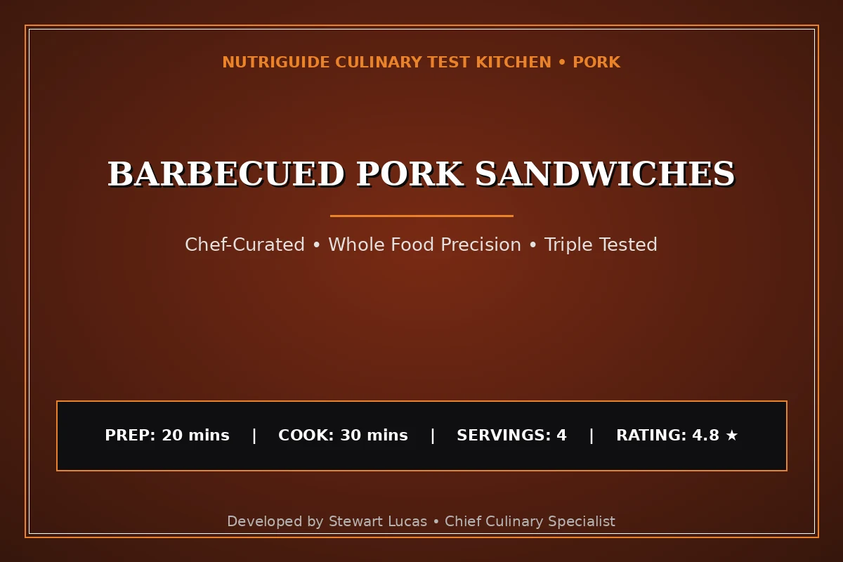 Barbecued Pork Sandwiches