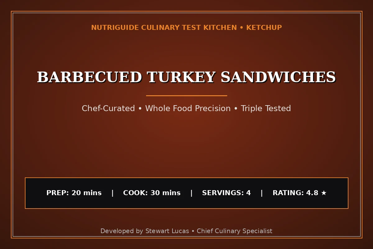 Barbecued Turkey Sandwiches