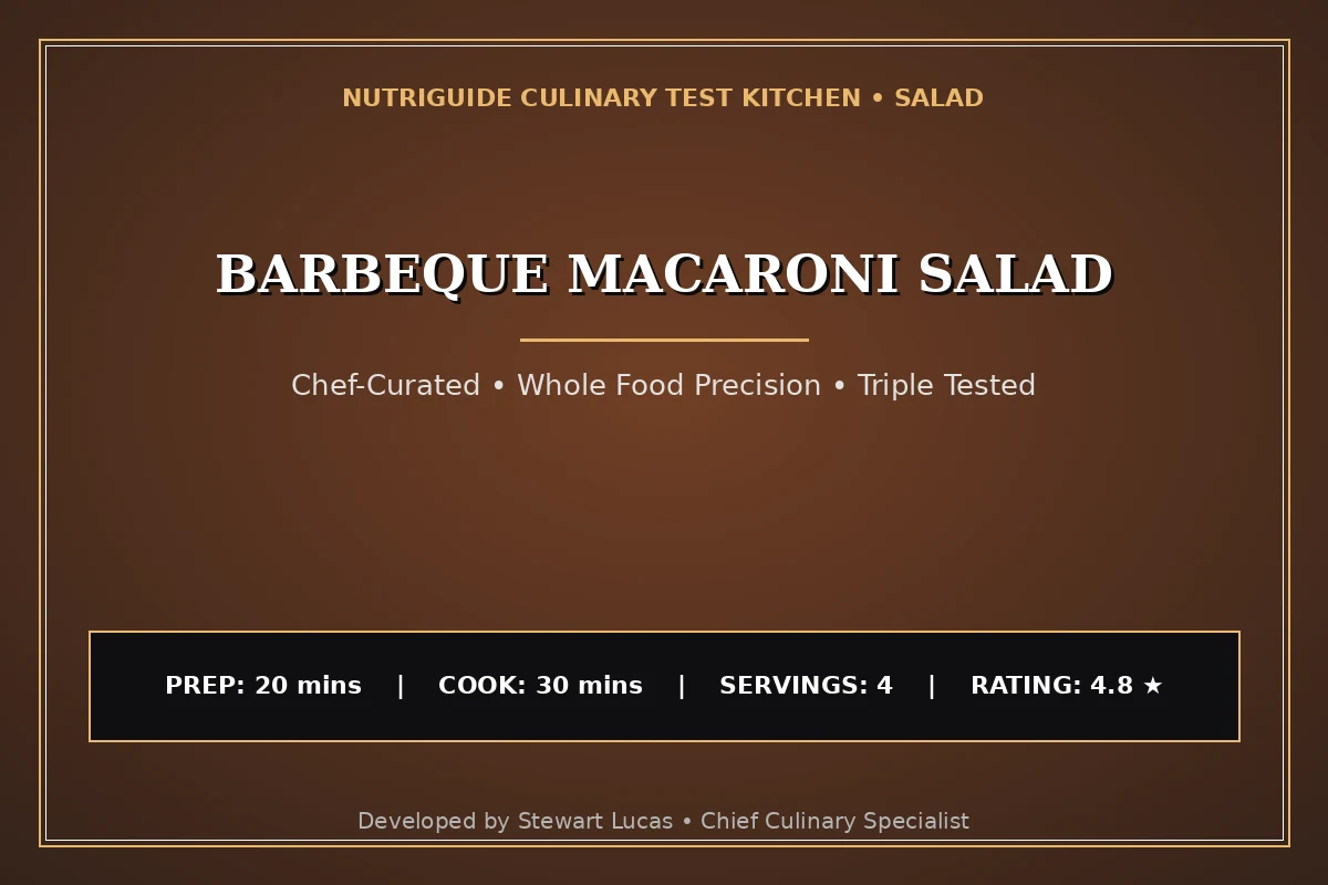 Barbeque Macaroni Salad