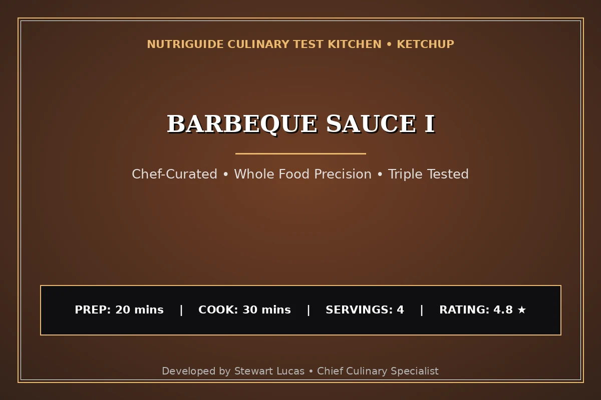 Barbeque Sauce I