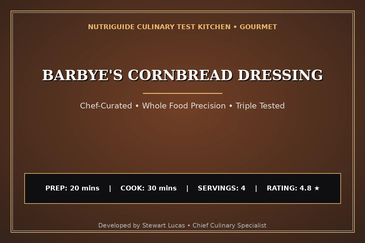 Barbye'S Cornbread Dressing