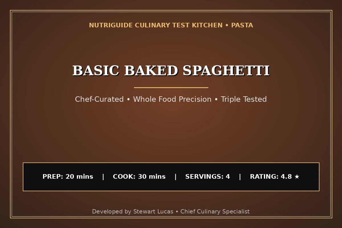 Basic Baked Spaghetti