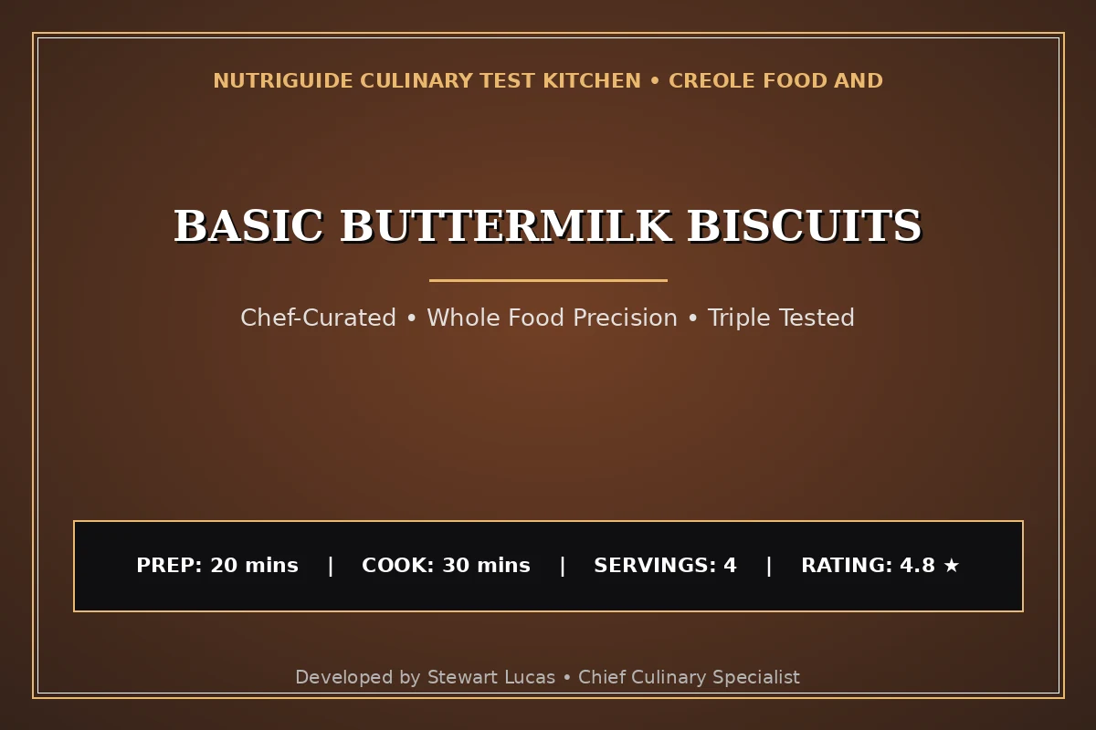 Basic Buttermilk Biscuits