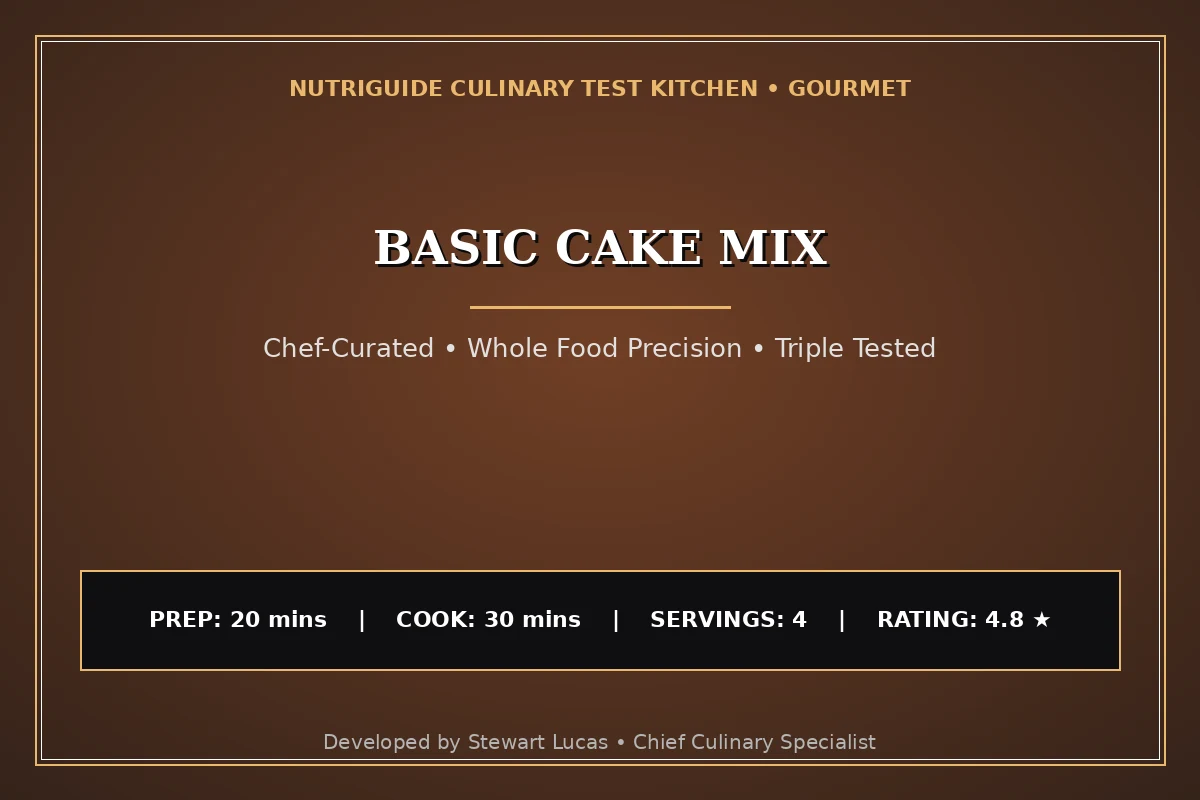 Basic Cake Mix