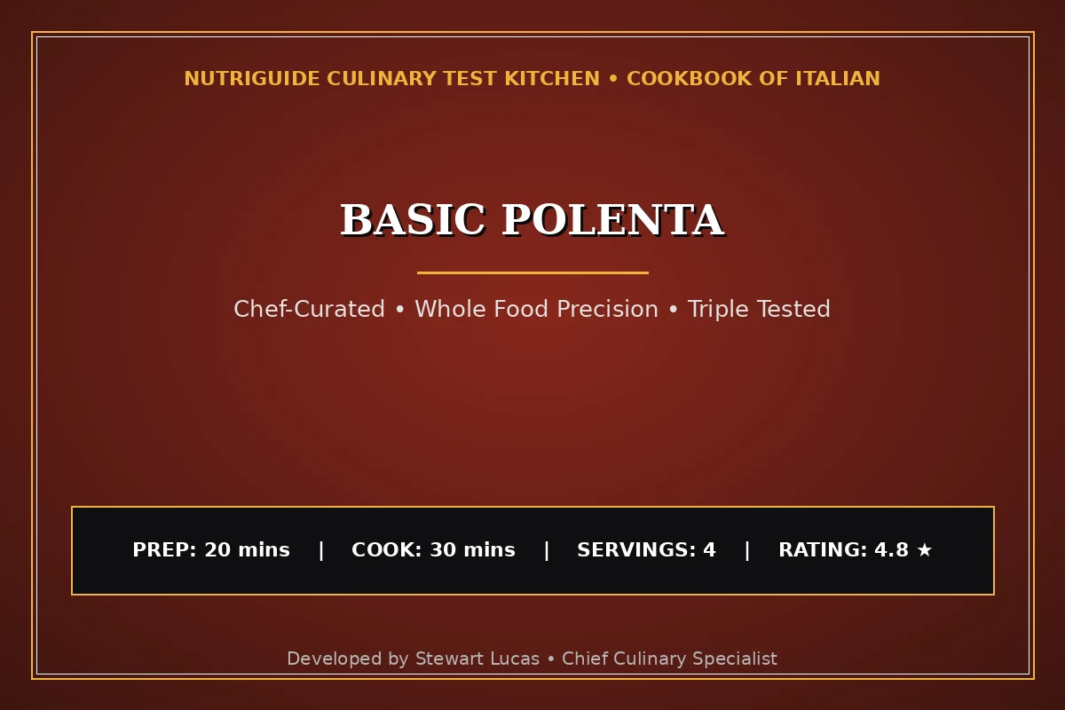 Basic Polenta