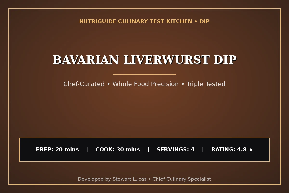 Bavarian Liverwurst Dip