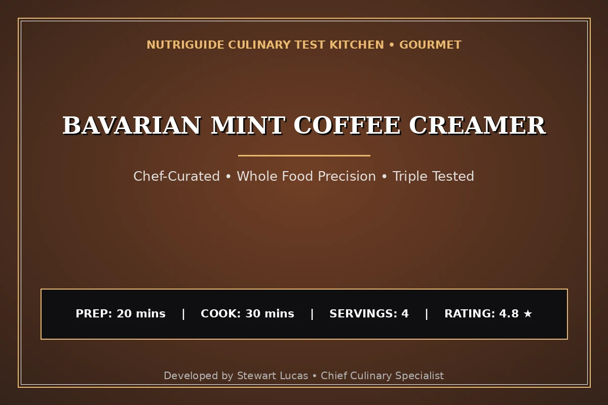 Bavarian Mint Coffee Creamer