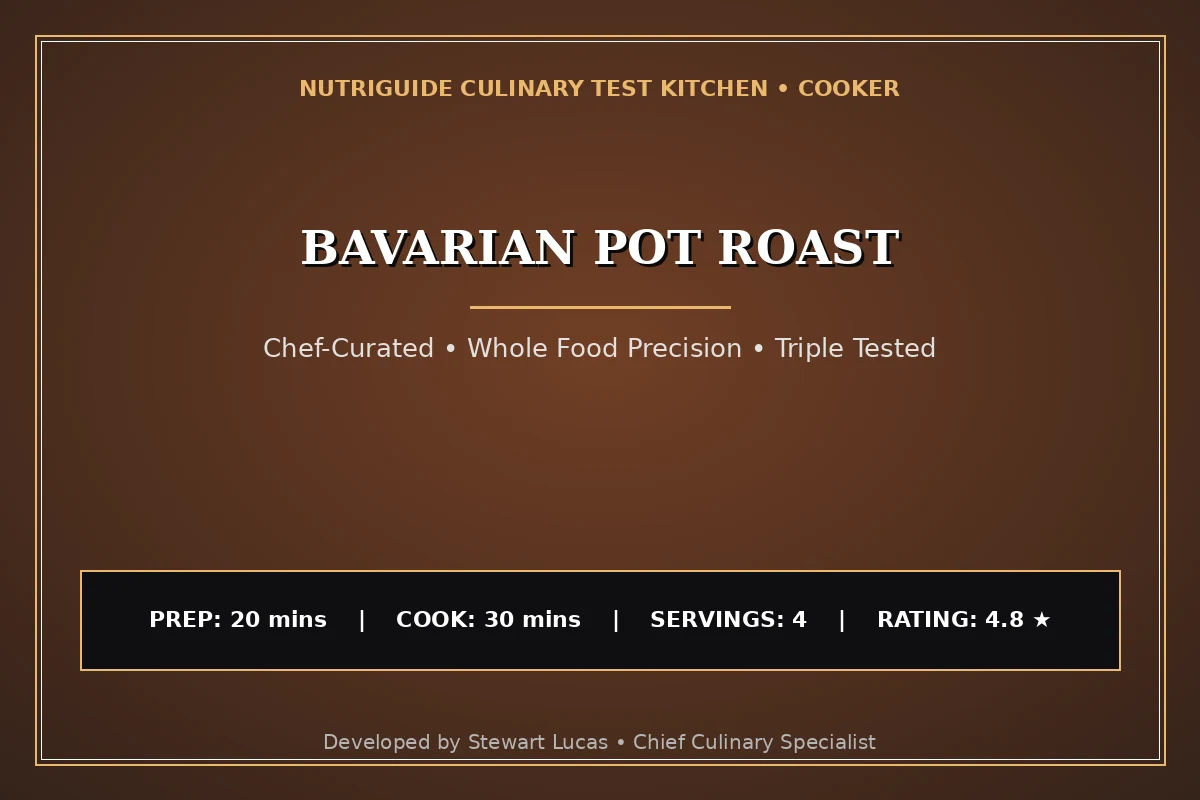 Bavarian Pot Roast