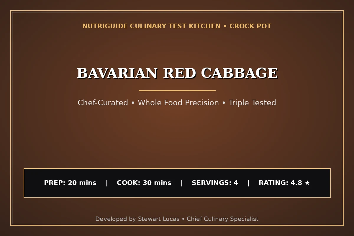 Bavarian Red Cabbage