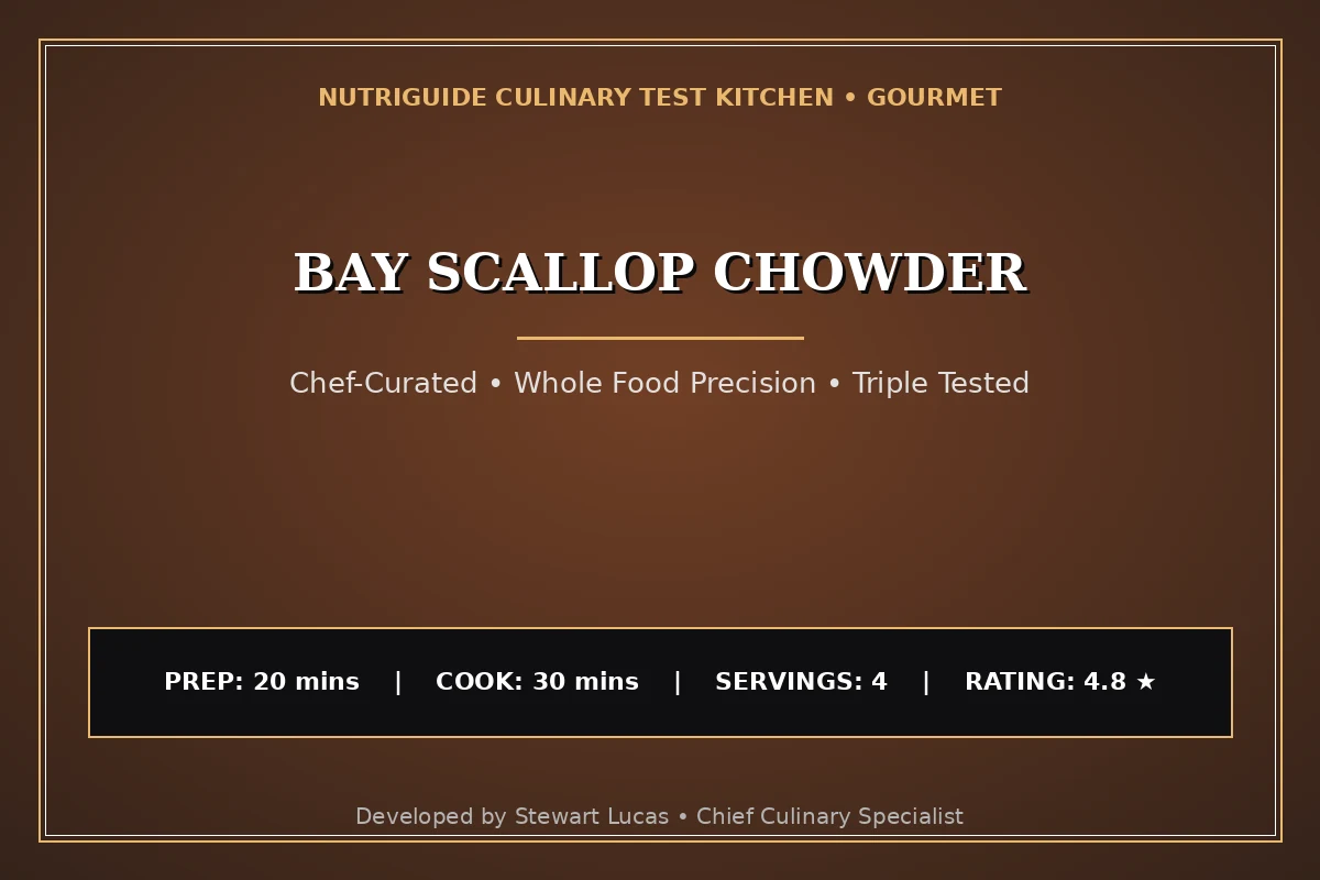 Bay Scallop Chowder