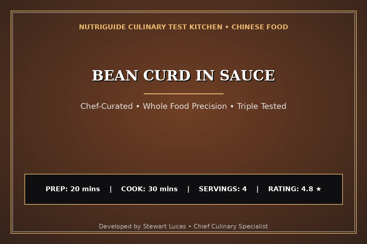 Bean Curd In Sauce