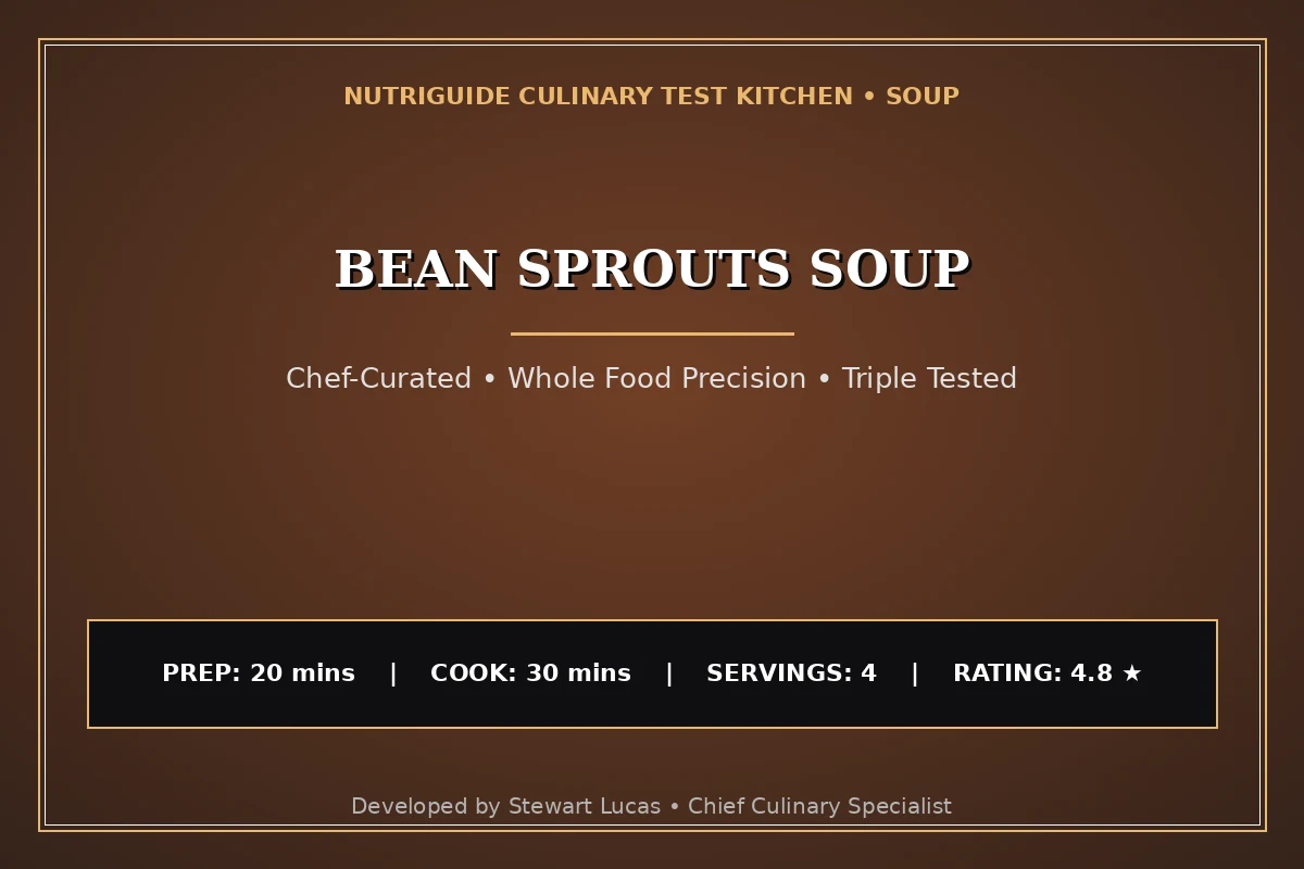 Bean Sprouts Soup