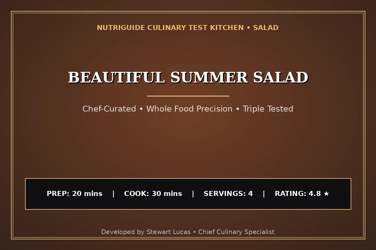 Beautiful Summer Salad
