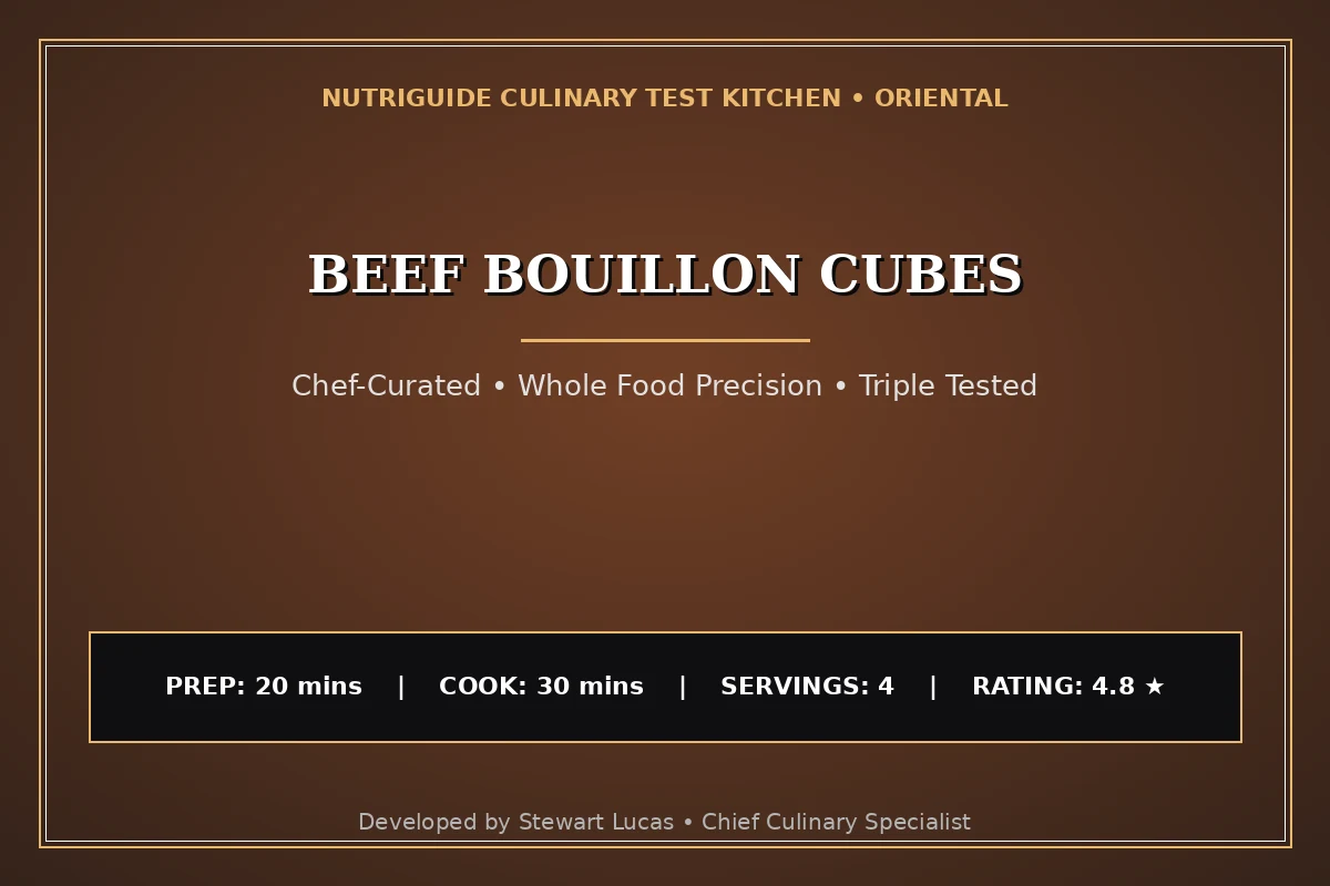 Beef Bouillon Cubes