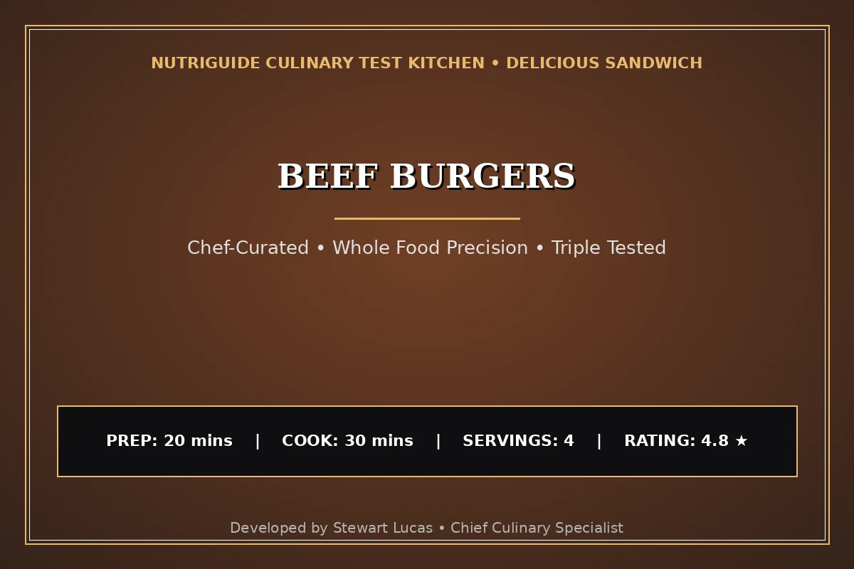 Beef Burgers