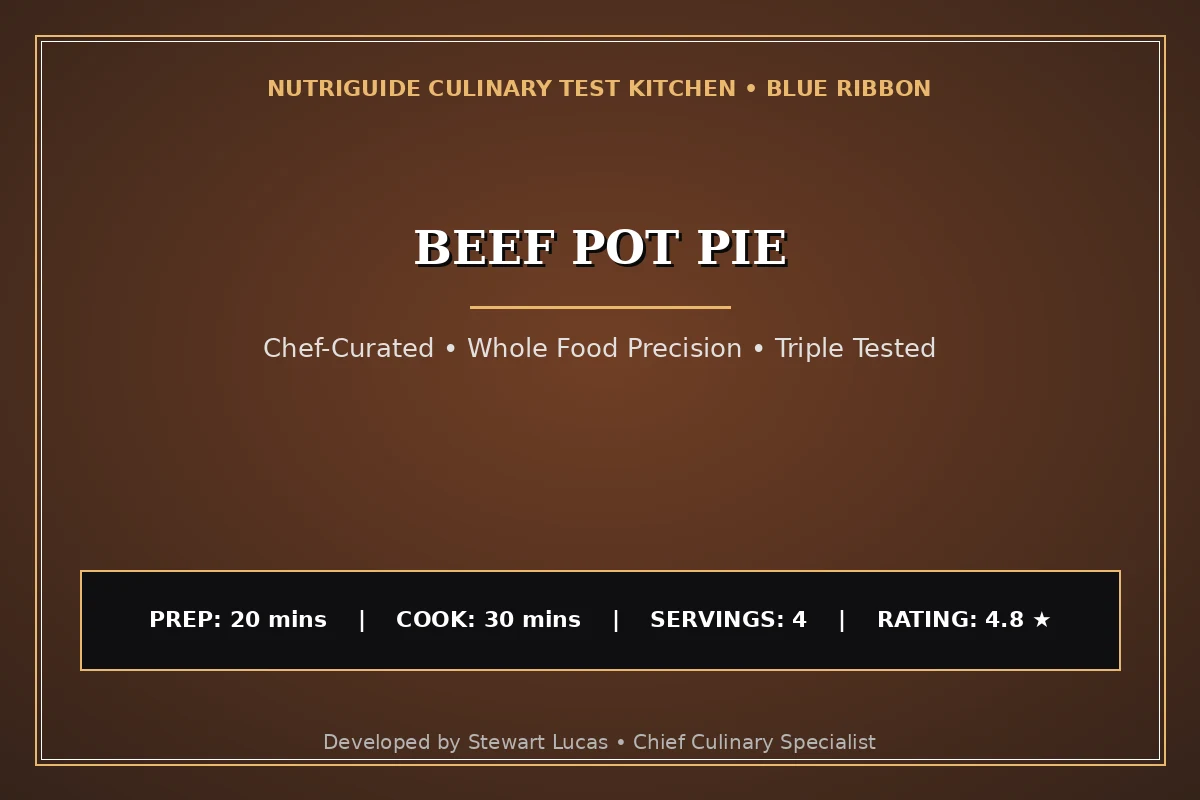 Beef Pot Pie