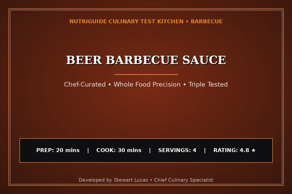 Beer Barbecue Sauce