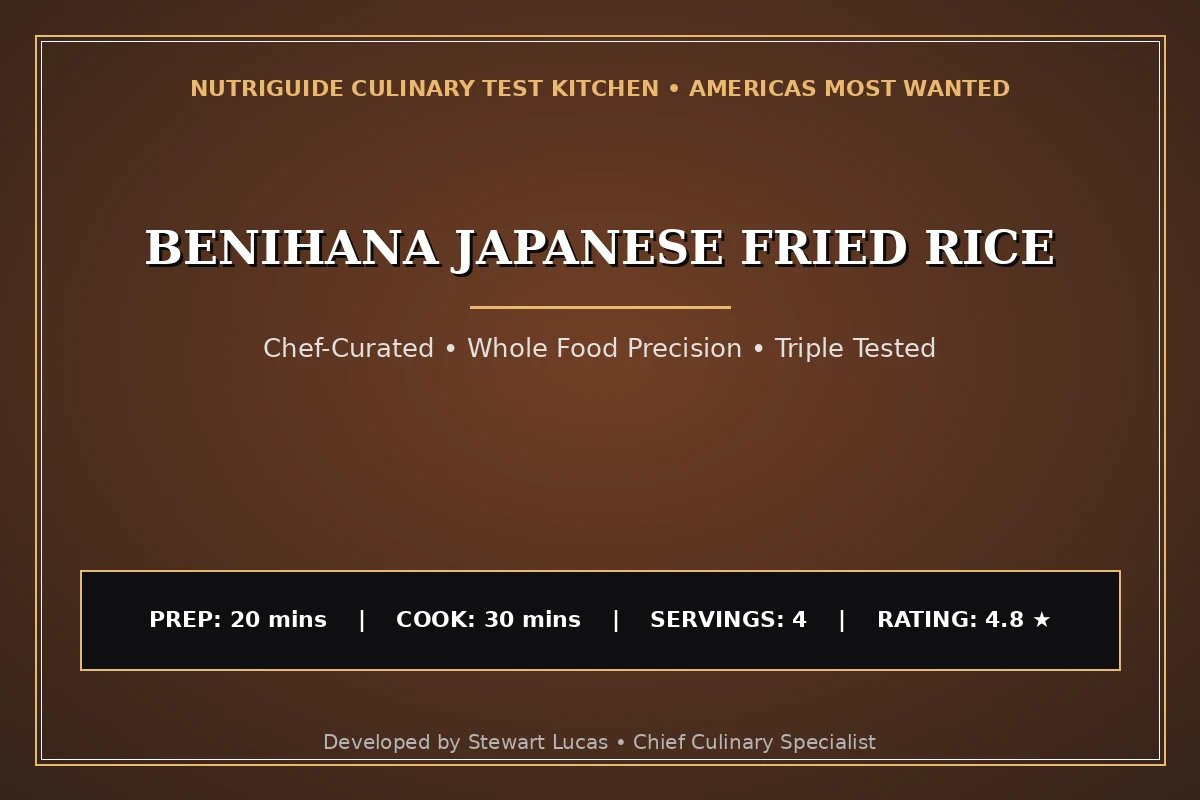 Benihana Japanese Fried Rice