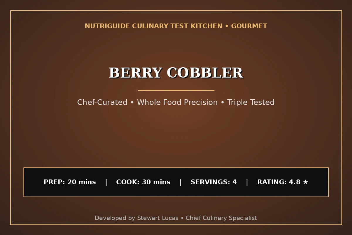 Berry Cobbler