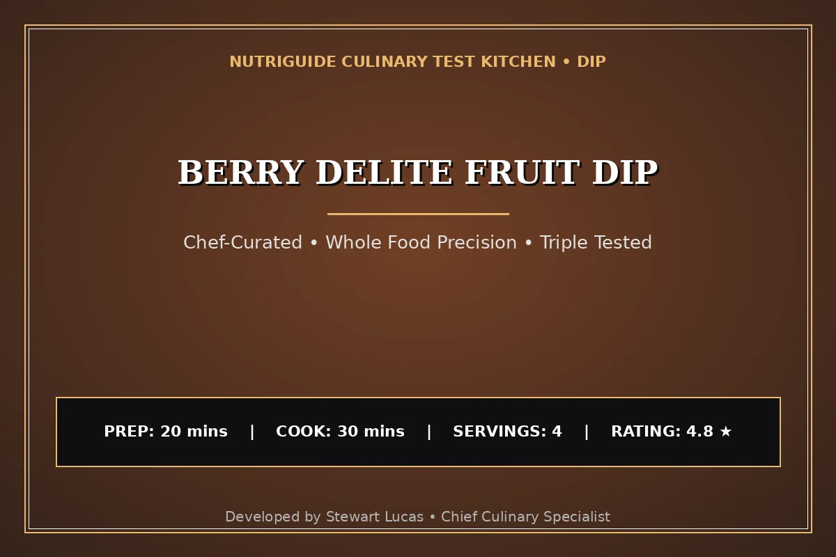 Berry Delite Fruit Dip