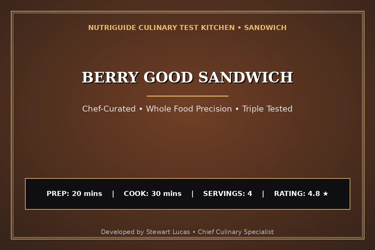 Berry Good Sandwich