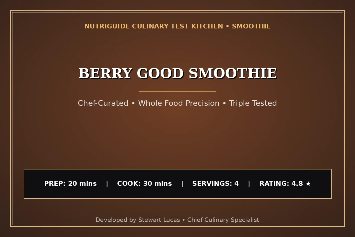 Berry Good Smoothie