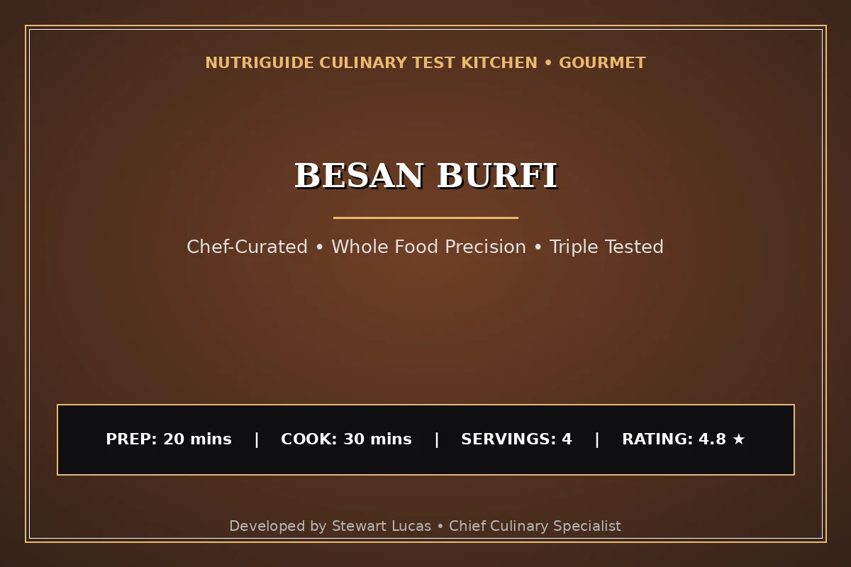 Besan Burfi