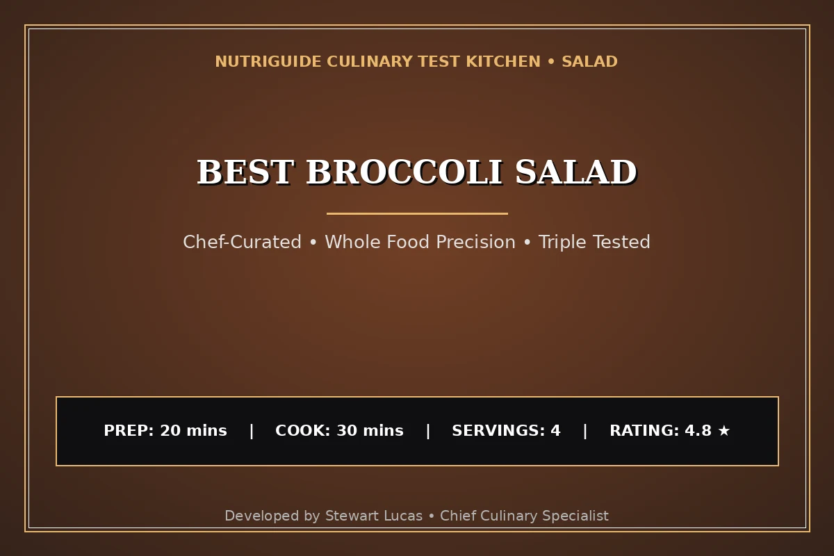 Best Broccoli Salad