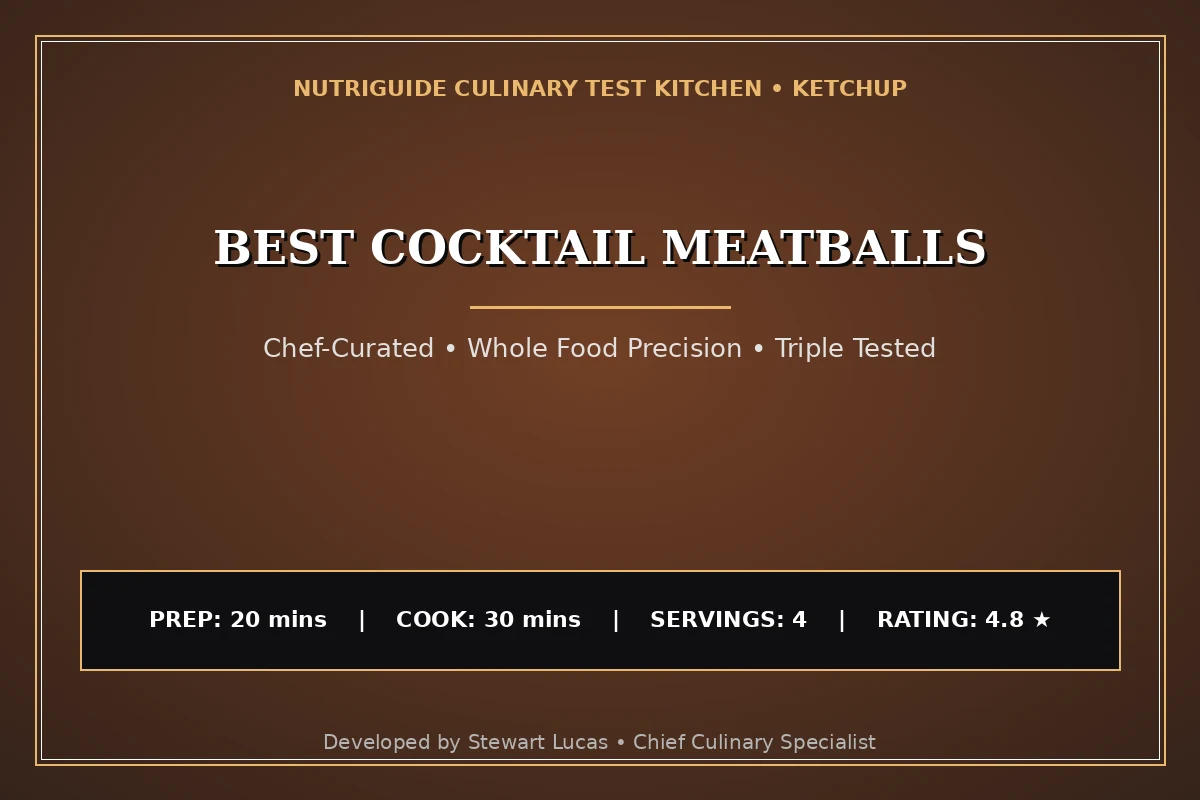 Best Cocktail Meatballs