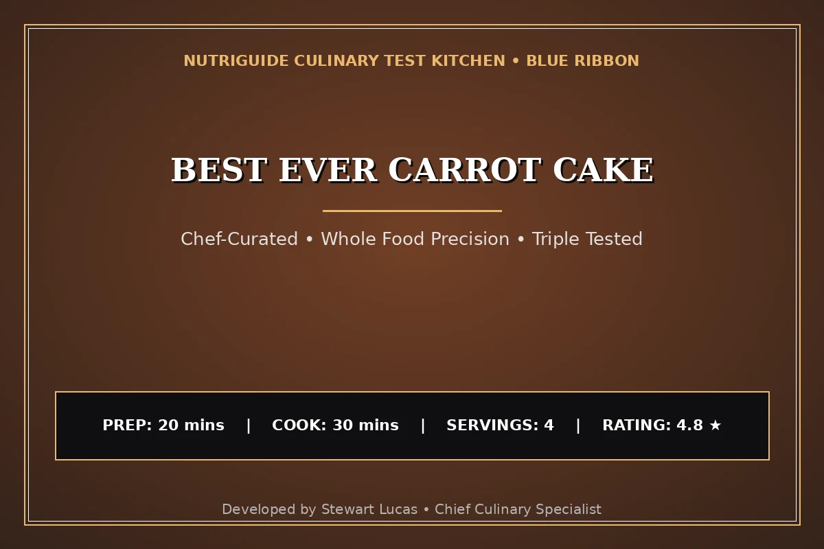 Best Ever Carrot Cake