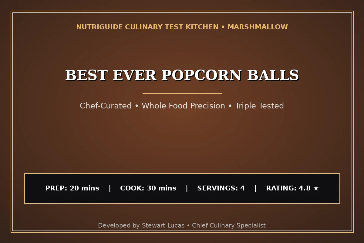 Best Ever Popcorn Balls