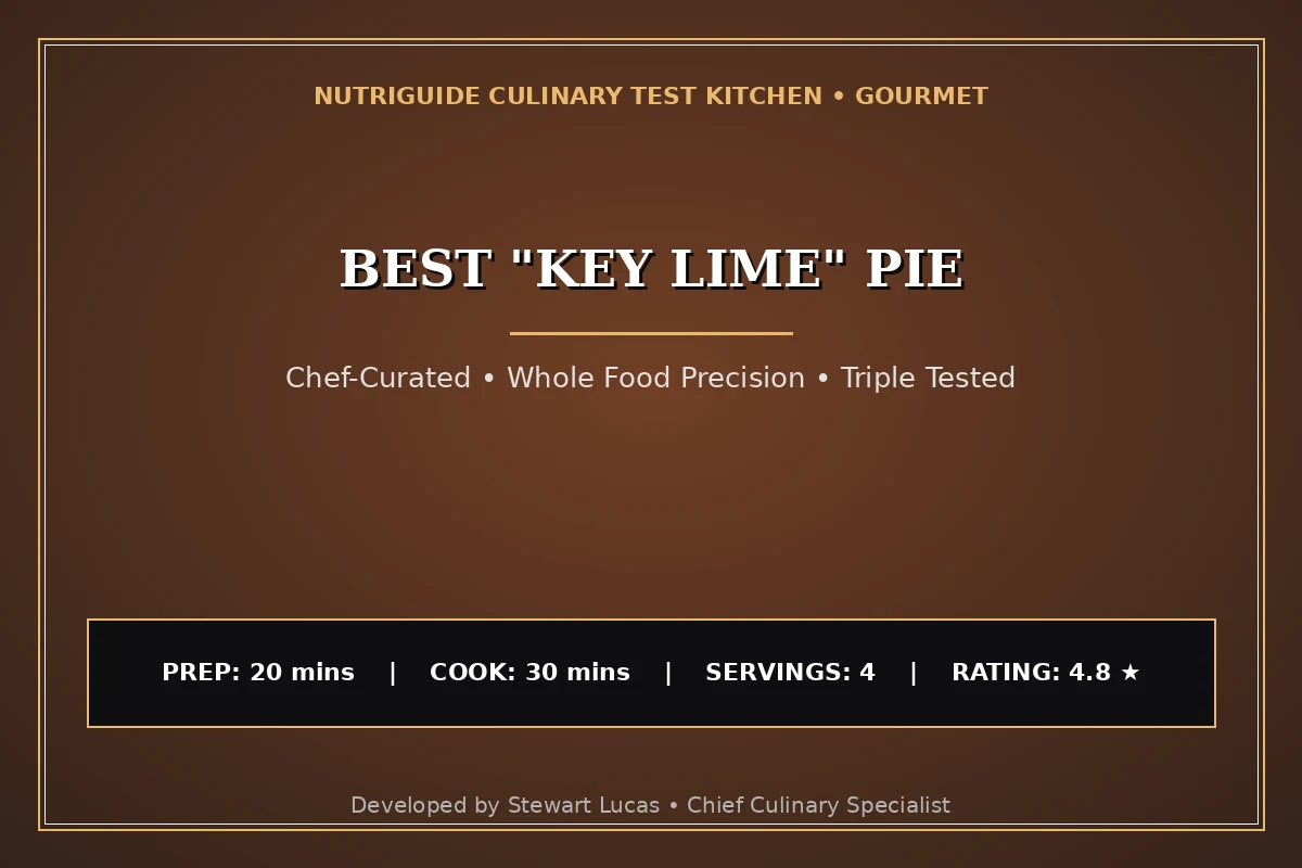 Best "Key Lime" Pie