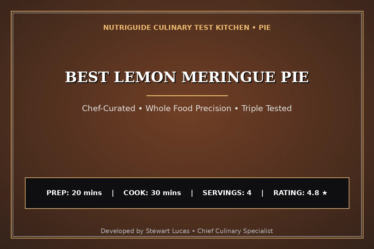Best Lemon Meringue Pie