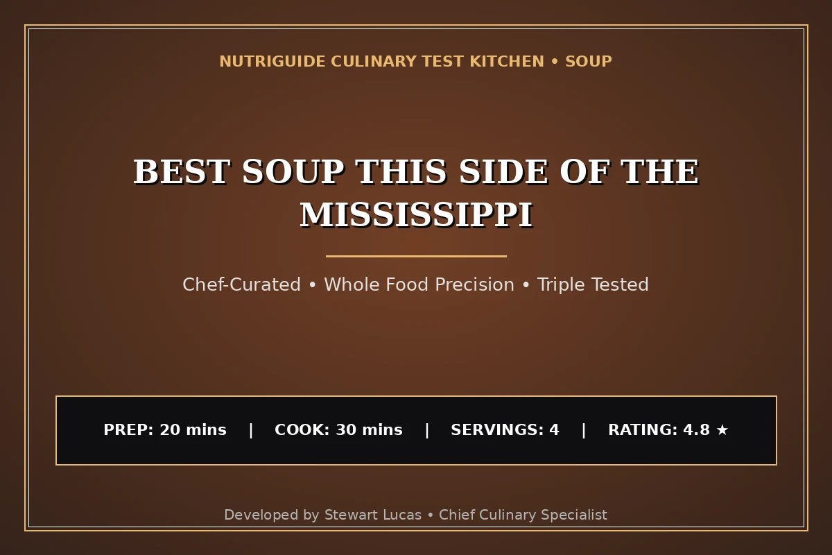 Best Soup This Side Of The Mississippi