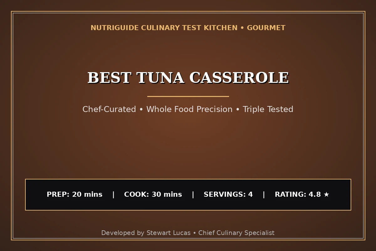 Best Tuna Casserole