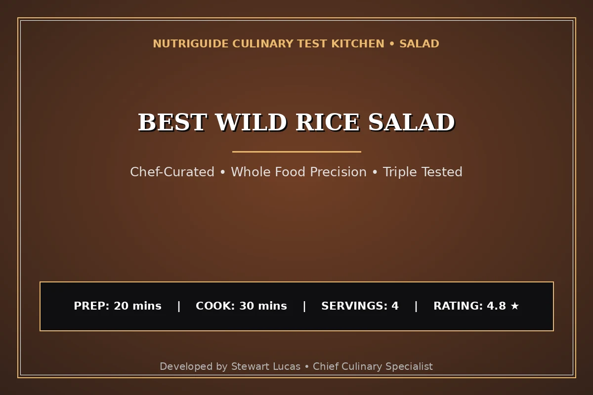 Best Wild Rice Salad