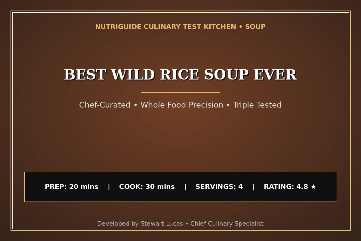 Best Wild Rice Soup Ever