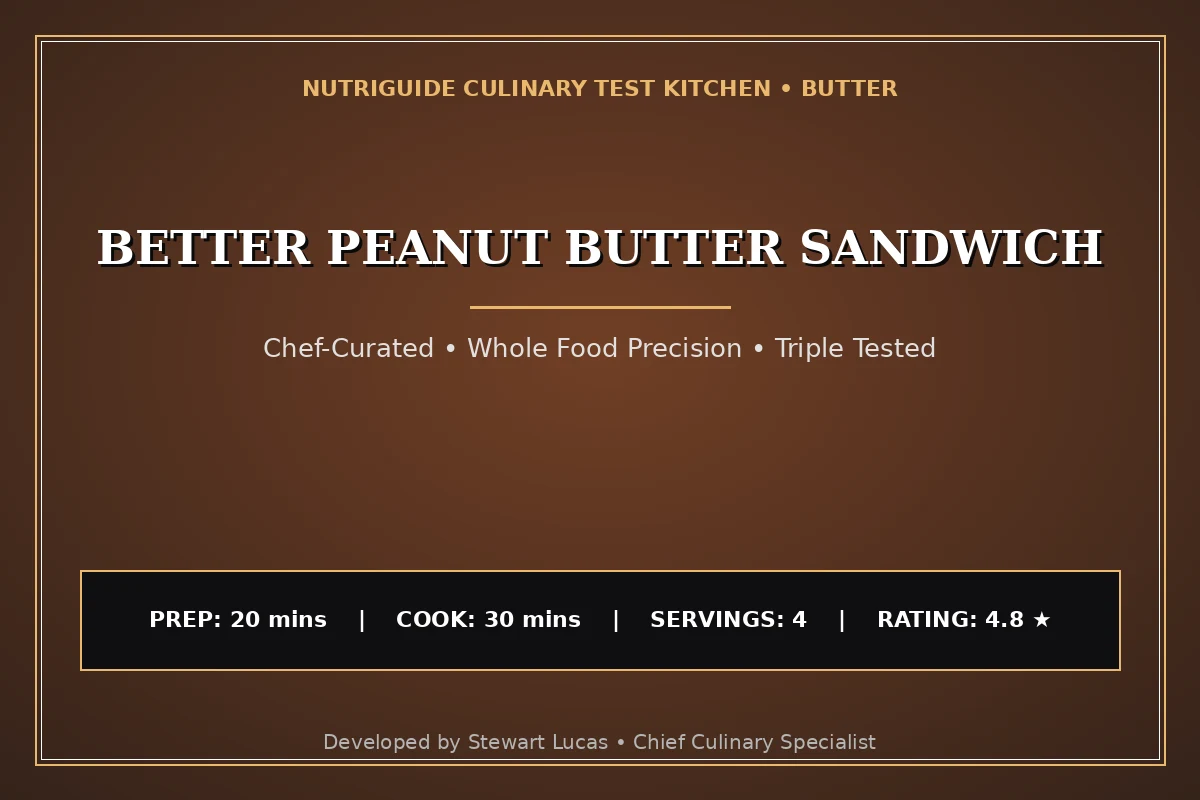 Better Peanut Butter Sandwich