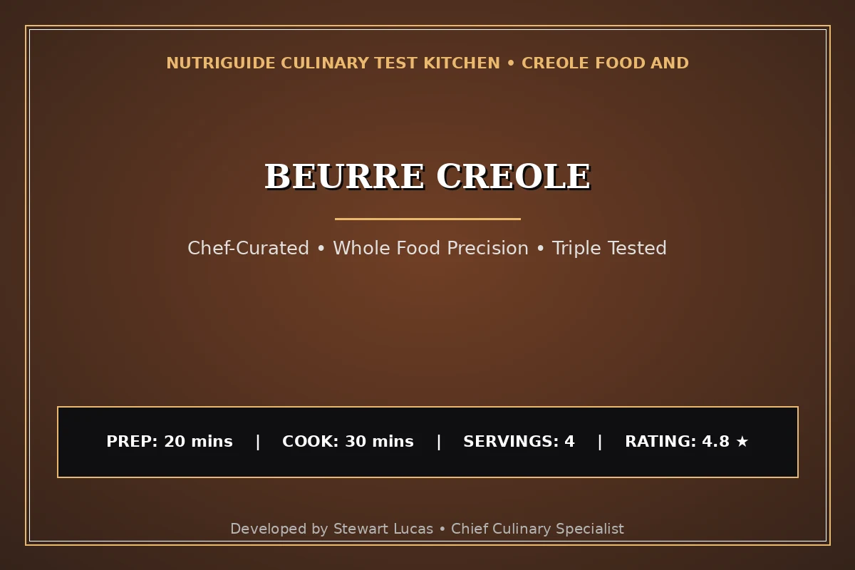Beurre Creole